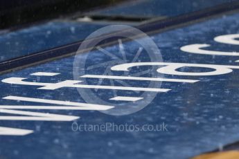 World © Octane Photographic Ltd. Formula 1 - Spanish Grand Prix. FIA trucks in the rain. Circuit de Barcelona - Catalunya, Spain. Thursday 11th May 2017. Digital Ref: 1805CB7D3415