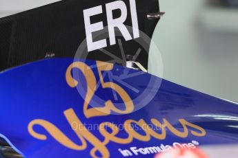 World © Octane Photographic Ltd. Formula 1 - Spanish Grand Prix. Marcus Ericsson – Sauber F1 Team C36. Circuit de Barcelona - Catalunya, Spain. Thursday 11th May 2017. Digital Ref:1805CB7D3524