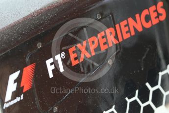 World © Octane Photographic Ltd. Formula 1 - Spanish Grand Prix. F1 Experiences logo. Circuit de Barcelona - Catalunya, Spain. Thursday 11th May 2017. Digital Ref:1805CB7D3529