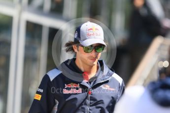 World © Octane Photographic Ltd. Formula 1 - Spanish Grand Prix. Carlos Sainz - Scuderia Toro Rosso STR12. Circuit de Barcelona - Catalunya, Spain. Thursday 11th May 2017. Digital Ref: 1805CB7D3651
