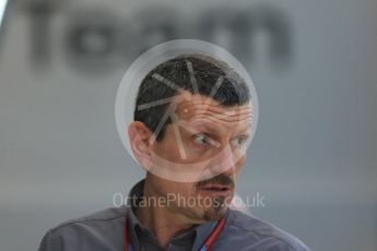 World © Octane Photographic Ltd. Formula 1 - Spanish Grand Prix. Guenther Steiner - Team Principal of Haas F1 Team. Circuit de Barcelona - Catalunya. Thursday 11th May 2017. Digital Ref:1805CB7D3791