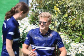 World © Octane Photographic Ltd. Formula 1 - Spanish Grand Prix. Marcus Ericsson – Sauber F1 Team C36. Circuit de Barcelona - Catalunya, Spain. Thursday 11th May 2017. Digital Ref: 1805CB7D3831