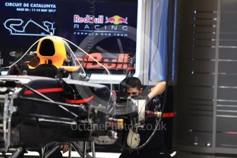 World © Octane Photographic Ltd. Formula 1 - Spanish Grand Prix. Red Bull Racing RB13. Circuit de Barcelona - Catalunya, Spain. Thursday 11th May 2017. Digital Ref: 1805LB1D8203