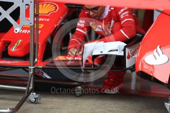 World © Octane Photographic Ltd. Formula 1 - Spanish Grand Prix. Scuderia Ferrari SF70H. Circuit de Barcelona - Catalunya, Spain. Thursday 11th May 2017. Digital Ref: 1805LB1D8243