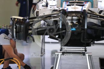 World © Octane Photographic Ltd. Formula 1 - Spanish Grand Prix. Williams Martini Racing FW40. Circuit de Barcelona - Catalunya, Spain. Thursday 11th May 2017. Digital Ref: 1805LB1D8307