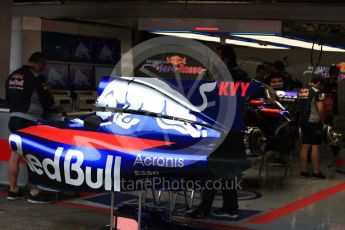 World © Octane Photographic Ltd. Formula 1 - Spanish Grand Prix. Scuderia Toro Rosso STR12. Circuit de Barcelona - Catalunya, Spain. Thursday 11th May 2017. Digital Ref: 1805LB1D8328