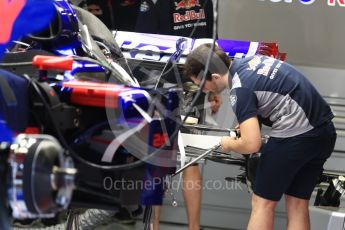 World © Octane Photographic Ltd. Formula 1 - Spanish Grand Prix. Scuderia Toro Rosso STR12. Circuit de Barcelona - Catalunya, Spain. Thursday 11th May 2017. Digital Ref: 1805LB1D8338