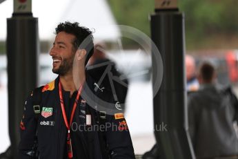 World © Octane Photographic Ltd. Formula 1 - Spanish Grand Prix. Daniel Ricciardo - Red Bull Racing. Circuit de Barcelona - Catalunya. Thursday 11th May 2017. Digital Ref: 1805LB1D8405
