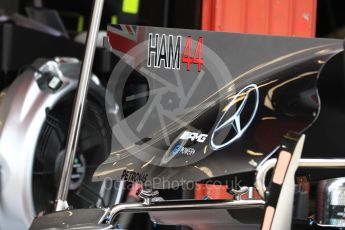 World © Octane Photographic Ltd. Formula 1 - Spanish Grand Prix. Lewis Hamilton - Mercedes AMG Petronas F1 W08 EQ Energy+. Circuit de Barcelona - Catalunya. Thursday 11th May 2017. Digital Ref: 1805LB1D8428