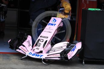 World © Octane Photographic Ltd. Formula 1 - Spanish Grand Prix. Sahara Force India VJM10. Circuit de Barcelona - Catalunya. Thursday 11th May 2017. Digital Ref: 1805LB1D8483