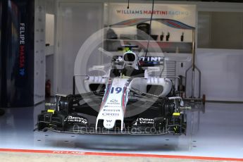 World © Octane Photographic Ltd. Formula 1 - Spanish Grand Prix. Felipe Massa - Williams Martini Racing FW40. Circuit de Barcelona - Catalunya. Thursday 11th May 2017. Digital Ref: 1805LB1D8495