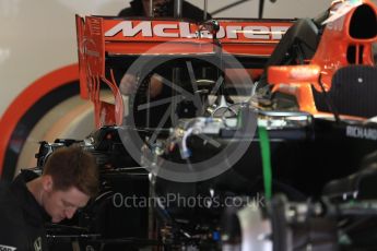 World © Octane Photographic Ltd. Formula 1 - Spanish Grand Prix. McLaren Honda MCL32. Circuit de Barcelona - Catalunya. Thursday 11th May 2017. Digital Ref: 1805LB1D8534