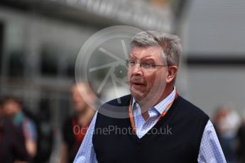 World © Octane Photographic Ltd. Formula 1 - Spanish Grand Prix. Ross Brawn – Public Face of Liberty Media. Circuit de Barcelona - Catalunya. Thursday 11th May 2017. Digital Ref: 1805LB1D8602