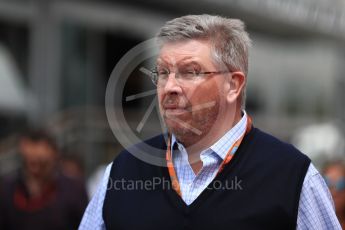 World © Octane Photographic Ltd. Formula 1 - Spanish Grand Prix. Ross Brawn – Public Face of Liberty Media. Circuit de Barcelona - Catalunya. Thursday 11th May 2017. Digital Ref: 1805LB1D8604