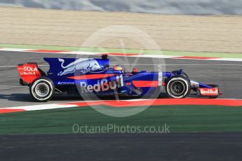 World © Octane Photographic Ltd. Formula 1 winter test 1, Scuderia Toro Rosso STR12 – Carlos Sainz,Circuit de Barcelona-Catalunya. Monday 27th February 2017. Digital Ref :1780CB1D2602