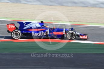 World © Octane Photographic Ltd. Formula 1 winter test 1, Scuderia Toro Rosso STR12 – Carlos Sainz,Circuit de Barcelona-Catalunya. Monday 27th February 2017. Digital Ref :1780CB1D2649