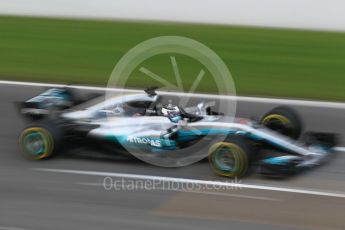 World © Octane Photographic Ltd. Formula 1 - Winter Test 1. Valtteri Bottas - Mercedes AMG Petronas F1 W08 EQ Energy+. Circuit de Barcelona-Catalunya. Monday 27th February 2017. Digital Ref :1780CB1D2747