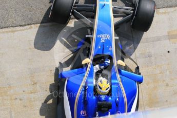 World © Octane Photographic Ltd. Formula 1 - Winter Test 1. Marcus Ericsson - Sauber F1 Team C36. Circuit de Barcelona-Catalunya. Monday 27th February 2017. Digital Ref :1780CB1D2781