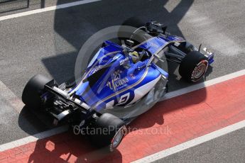 World © Octane Photographic Ltd. Formula 1 - Winter Test 1. Marcus Ericsson - Sauber F1 Team C36. Circuit de Barcelona-Catalunya. Monday 27th February 2017. Digital Ref :1780CB1D2790