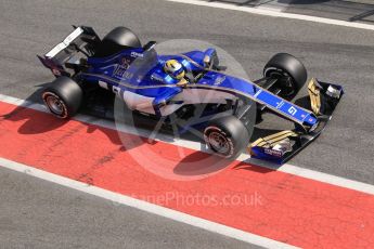 World © Octane Photographic Ltd. Formula 1 - Winter Test 1. Marcus Ericsson - Sauber F1 Team C36. Circuit de Barcelona-Catalunya. Monday 27th February 2017. Digital Ref :1780CB1D2808