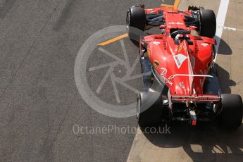 World © Octane Photographic Ltd. Formula 1 - Winter Test 1. Sebastian Vettel - Scuderia Ferrari SF70H. Circuit de Barcelona-Catalunya. Monday 27th February 2017. Digital Ref :1780CB1D2928