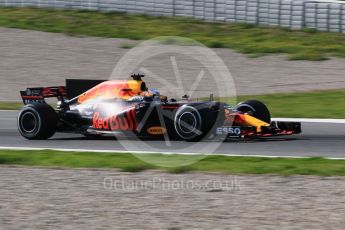 World © Octane Photographic Ltd. Formula 1 - Winter Test 1. Daniel Ricciardo - Red Bull Racing RB13. Circuit de Barcelona-Catalunya. Monday 27th February 2017. Digital Ref :1780CB1D2934