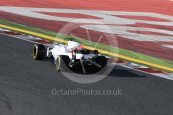 World © Octane Photographic Ltd. Formula 1 - Winter Test 1. Felipe Massa, - Williams Martini Racing FW40. Circuit de Barcelona-Catalunya. Monday 27th February 2017. Digital Ref :1780CB1D3135