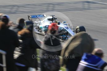 World © Octane Photographic Ltd. Formula 1 - Winter Test 1. Lewis Hamilton - Mercedes AMG Petronas F1 W08 EQ Energy+. Circuit de Barcelona-Catalunya. Monday 27th February 2017. Digital Ref :1780CB1D3145