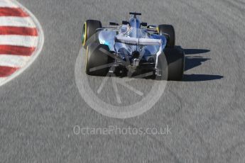 World © Octane Photographic Ltd. Formula 1 - Winter Test 1. Lewis Hamilton - Mercedes AMG Petronas F1 W08 EQ Energy+. Circuit de Barcelona-Catalunya. Monday 27th February 2017. Digital Ref :1780CB1D3190