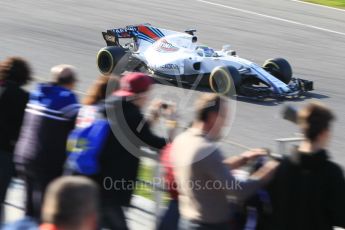 World © Octane Photographic Ltd. Formula 1 - Winter Test 1. Felipe Massa, - Williams Martini Racing FW40. Circuit de Barcelona-Catalunya. Monday 27th February 2017. Digital Ref :1780CB1D3200