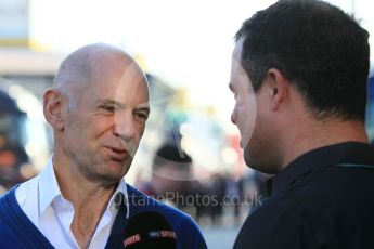 World © Octane Photographic Ltd. Formula 1 - Winter Test 1. Adrian Newey - Red Bull Racing. Circuit de Barcelona-Catalunya. Monday 27th February 2017. Digital Ref : 1780CB1D3296