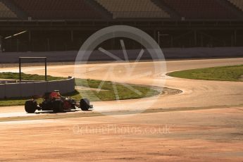 World © Octane Photographic Ltd. Formula 1 - Winter Test 1. Daniel Ricciardo - Red Bull Racing RB13. Circuit de Barcelona-Catalunya. Monday 27th February 2017. Digital Ref :1780CB1D3357