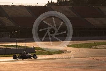 World © Octane Photographic Ltd. Formula 1 - Winter Test 1. Lewis Hamilton - Mercedes AMG Petronas F1 W08 EQ Energy+. Circuit de Barcelona-Catalunya. Monday 27th February 2017. Digital Ref :1780CB1D3361