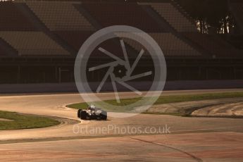 World © Octane Photographic Ltd. Formula 1 - Winter Test 1. Lewis Hamilton - Mercedes AMG Petronas F1 W08 EQ Energy+. Circuit de Barcelona-Catalunya. Monday 27th February 2017. Digital Ref :1780CB1D3365