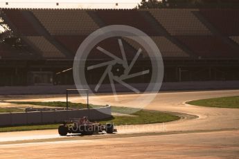 World © Octane Photographic Ltd. Formula 1 - Winter Test 1. Sebastian Vettel - Scuderia Ferrari SF70H. Circuit de Barcelona-Catalunya. Monday 27th February 2017. Digital Ref :1780CB1D3374