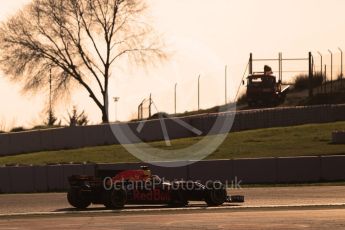 World © Octane Photographic Ltd. Formula 1 - Winter Test 1. Daniel Ricciardo - Red Bull Racing RB13. Circuit de Barcelona-Catalunya. Monday 27th February 2017. Digital Ref :1780CB1D3391