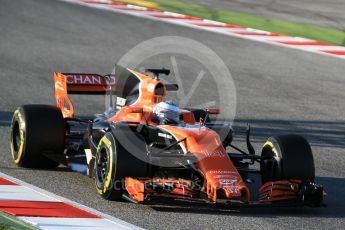 World © Octane Photographic Ltd. Formula 1 - Winter Test 1. Fernando Alonso - McLaren Honda MCL32. Circuit de Barcelona-Catalunya. Monday 27th February 2017. Digital Ref :1780CB1D3397