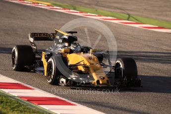 World © Octane Photographic Ltd. Formula 1 - Winter Test 1. Nico Hulkenberg - Renault Sport F1 Team R.S.17. Circuit de Barcelona-Catalunya. Monday 27th February 2017. Digital Ref : 1780CB1D3447