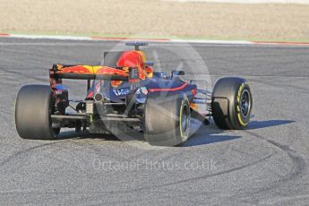 World © Octane Photographic Ltd. Formula 1 - Winter Test 1. Daniel Ricciardo - Red Bull Racing RB13. Circuit de Barcelona-Catalunya. Monday 27th February 2017. Digital Ref : 1780CB1D3471