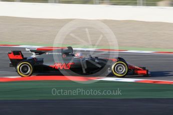 World © Octane Photographic Ltd. Formula 1 - Winter Test 1. Kevin Magnussen - Haas F1 Team VF-17. Circuit de Barcelona-Catalunya. Monday 27th February 2017. Digital Ref : 1780CB1D3534