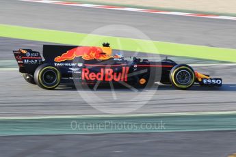 World © Octane Photographic Ltd. Formula 1 - Winter Test 1. Daniel Ricciardo - Red Bull Racing RB13. Circuit de Barcelona-Catalunya. Monday 27th February 2017. Digital Ref : 1780CB1D3554