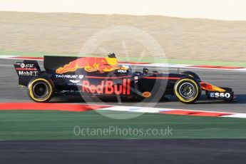 World © Octane Photographic Ltd. Formula 1 - Winter Test 1. Daniel Ricciardo - Red Bull Racing RB13. Circuit de Barcelona-Catalunya. Monday 27th February 2017. Digital Ref : 1780CB1D3560