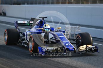 World © Octane Photographic Ltd.. Formula 1 winter test 1, Sauber F1 Team C36 – Marcus Ericsson ,Circuit de Barcelona-Catalunya. Monday 27th February 2017. Digital Ref :1780CB1D6029