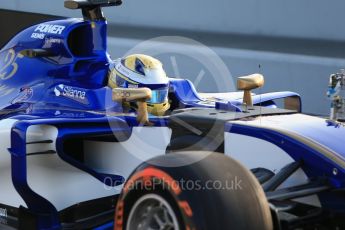 World © Octane Photographic Ltd.. Formula 1 winter test 1, Sauber F1 Team C36 – Marcus Ericsson ,Circuit de Barcelona-Catalunya. Monday 27th February 2017. Digital Ref :1780CB1D6033