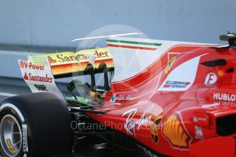 World © Octane Photographic Ltd. Formula 1 winter test 1, Scuderia Ferrari SF70H – Sebastian Vettel. Circuit de Barcelona-Catalunya. Monday 27th February 2017. Digital Ref :1780CB1D6066