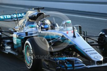 World © Octane Photographic Ltd. Formula 1 winter test 1, Mercedes AMG Petronas F1 W08 EQ Energy+ - Valtteri Bottas. Circuit de Barcelona-Catalunya. Monday 27th February 2017. Digital Ref :1780CB1D6120