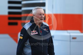 World © Octane Photographic Ltd. Formula 1 winter test 1, Scuderia Toro Rosso - John Booth, Circuit de Barcelona-Catalunya. Monday 27th February 2017. Digital Ref :1780CB1D6188