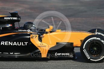 World © Octane Photographic Ltd. Formula 1 winter test 1, Renault Sport F1 Team R.S.17 – Nico Hulkenberg, Circuit de Barcelona-Catalunya. Monday 27th February 2017. Digital Ref :1780CB1D6224