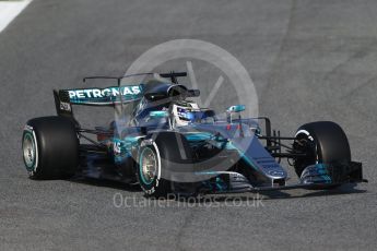 World © Octane Photographic Ltd. Formula 1 winter test 1, Mercedes AMG Petronas F1 W08 EQ Energy+ - Valtteri Bottas. Circuit de Barcelona-Catalunya. Monday 27th February 2017. Digital Ref :1780CB1D6270