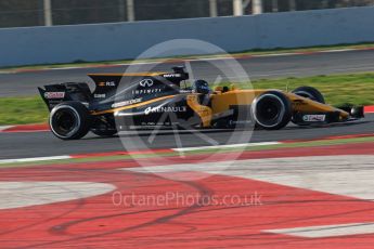 World © Octane Photographic Ltd. Formula 1 winter test 1, Renault Sport F1 Team R.S.17 – Nico Hulkenberg, Circuit de Barcelona-Catalunya. Monday 27th February 2017. Digital Ref :1780CB1D6317